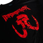 Mammothor Logo T-Shirt - Red Closeup